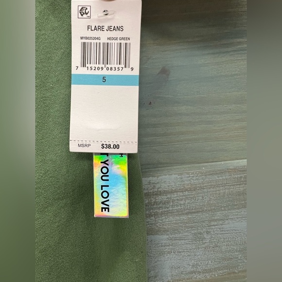 TinselTown Hi-Rise Flare Pants - Picture 4 of 4